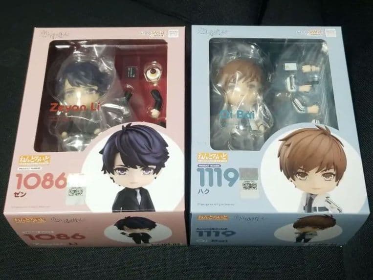 ねんどろいど　恋とプロデューサー　ゼン　ハク　フィギュア