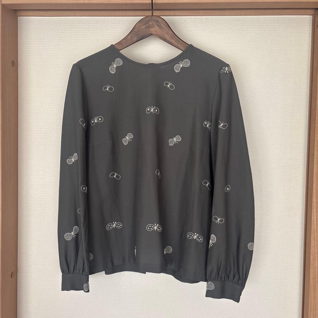 ミナペルホネン　choucho ブラウス　38 卒業式　入学式　セレモニー