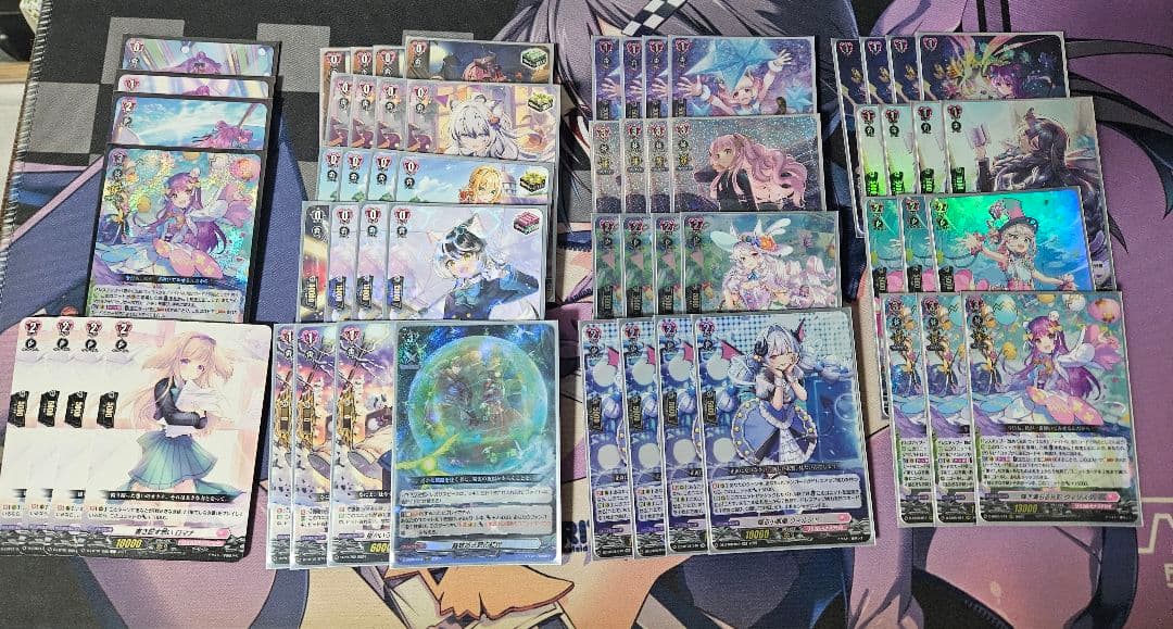 ヴァンガード　ウィリスタデッキ　スリーブ50枚付き