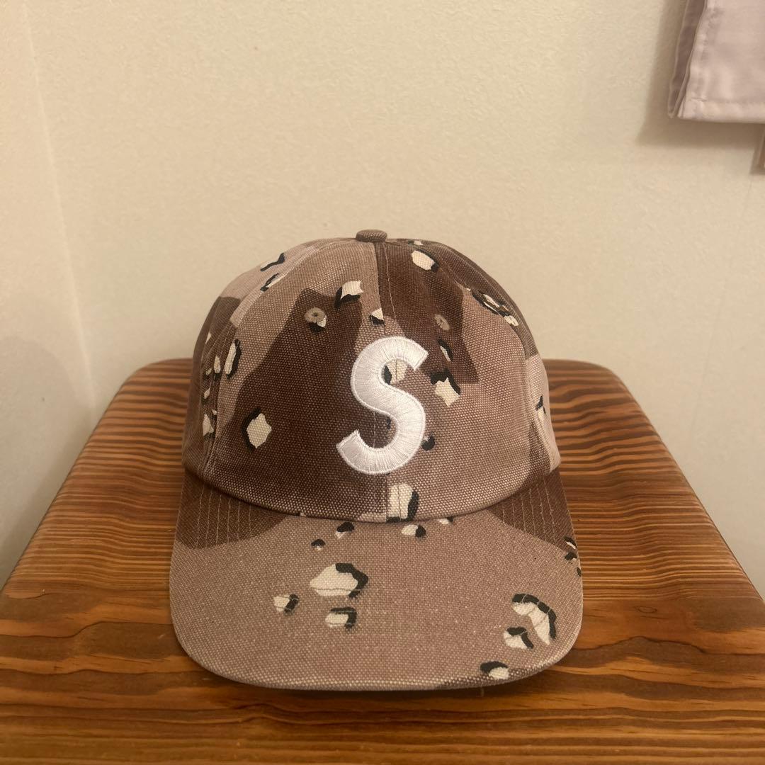 Supreme 迷彩柄 キャップ