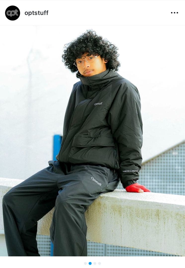 esuaruv様]Optstuff CREATOR'S PUFFYJACKET - メルカリ