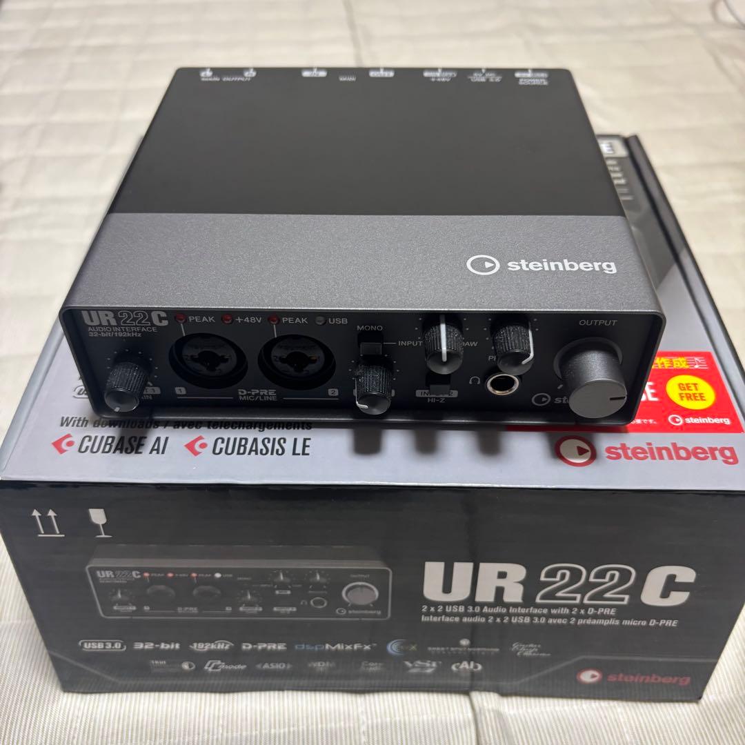 Steinberg UR22C USBオーディオインターフェイス STEINBERG ( スタインバーグ ) UR22C オーディオインターフェイス