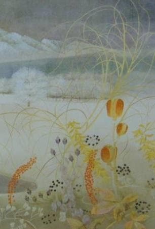 堀文子、【冬の詩】、希少な額装用画集より、新品額装付 - メルカリ