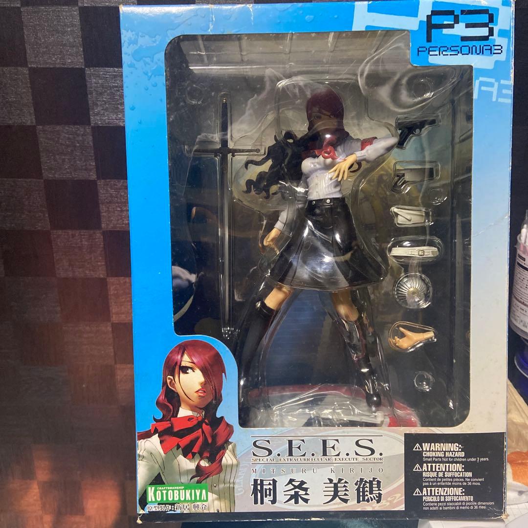 ペルソナ３ 桐条美鶴 1/7 完成品フィギュア おまけ付き