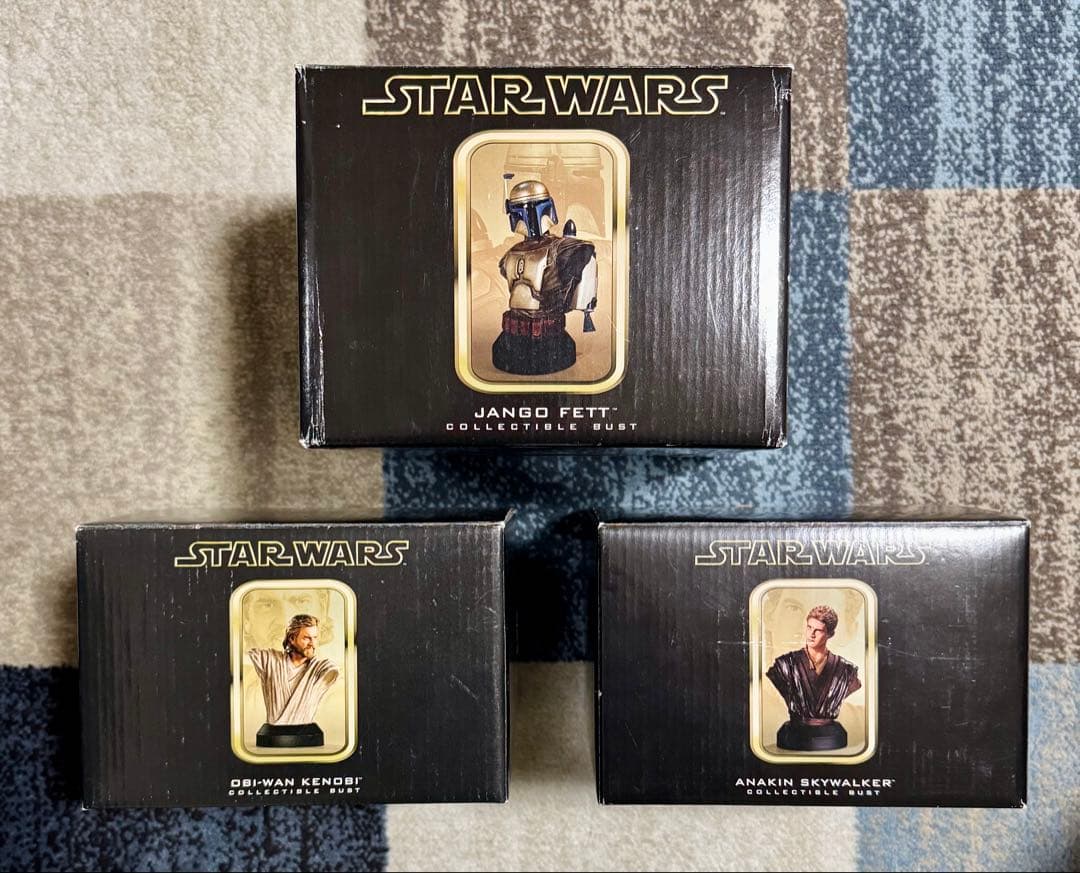 【シリアルナンバー入り】スター・ウォーズ フィギュア 3点セット