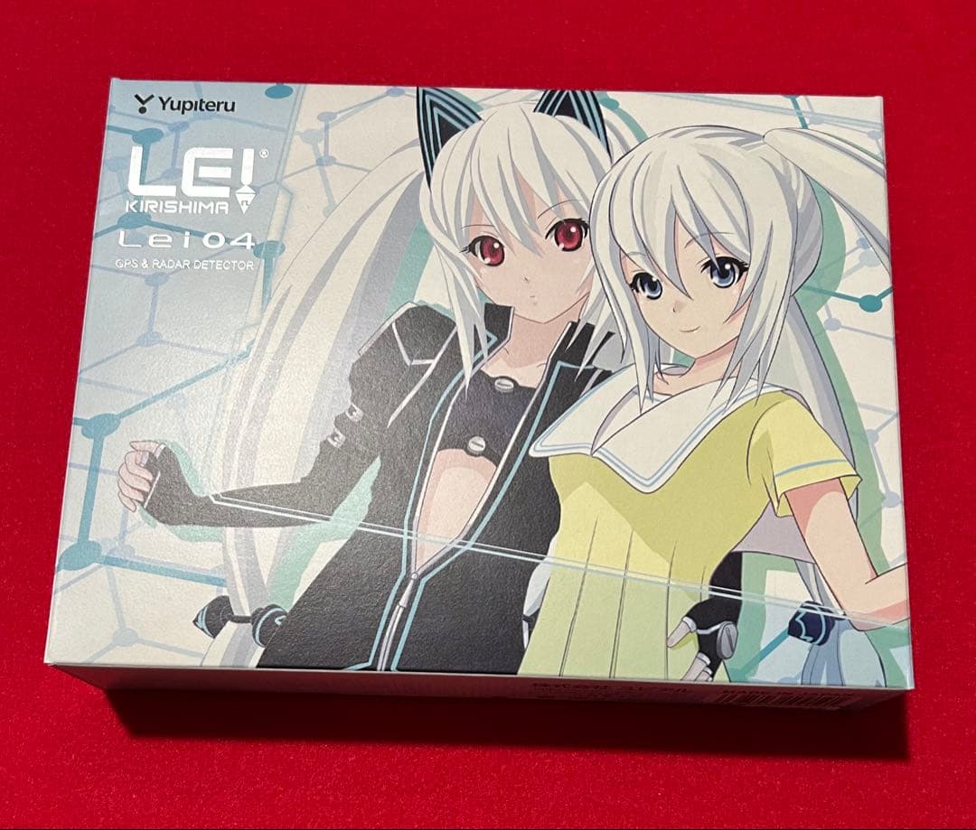 ユピテル　霧島レイ　lei04 中古美品　レーダー探知機