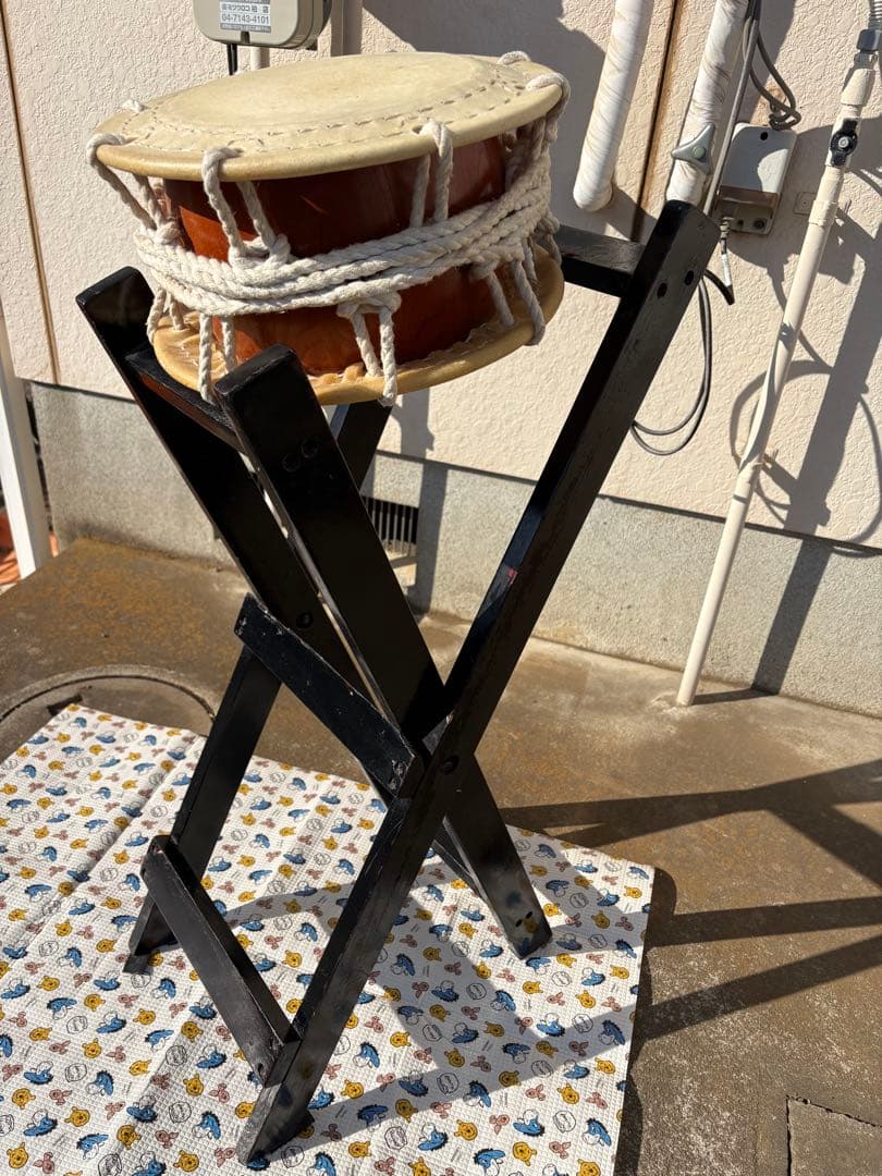 締め太鼓（台座付き）