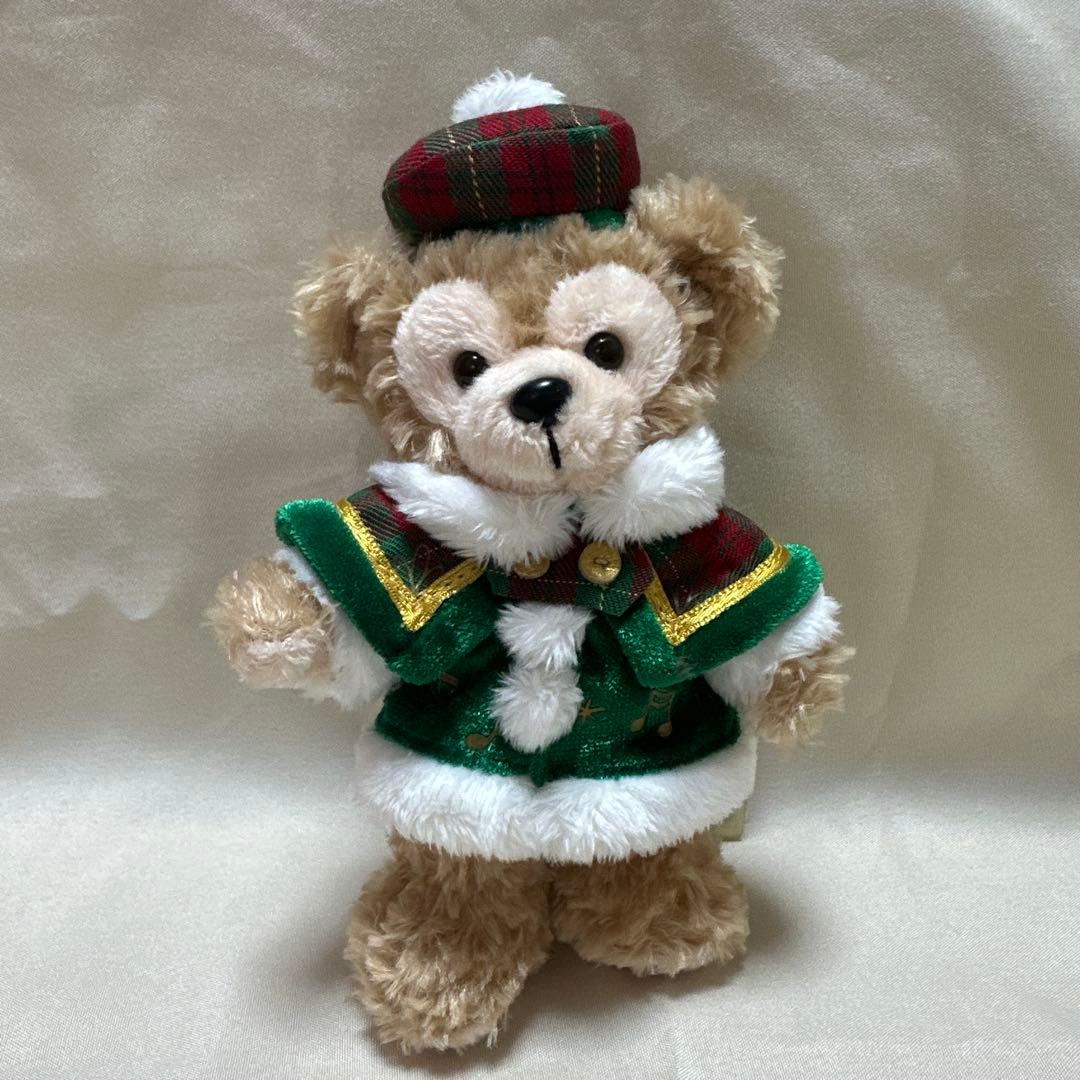 ダッフィー シェリーメイ ぬいぐるみバッジ クリスマス 2点セット
