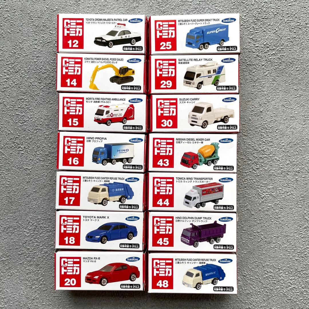 キャンデーミニトミカ 14台セット 新品未開封品