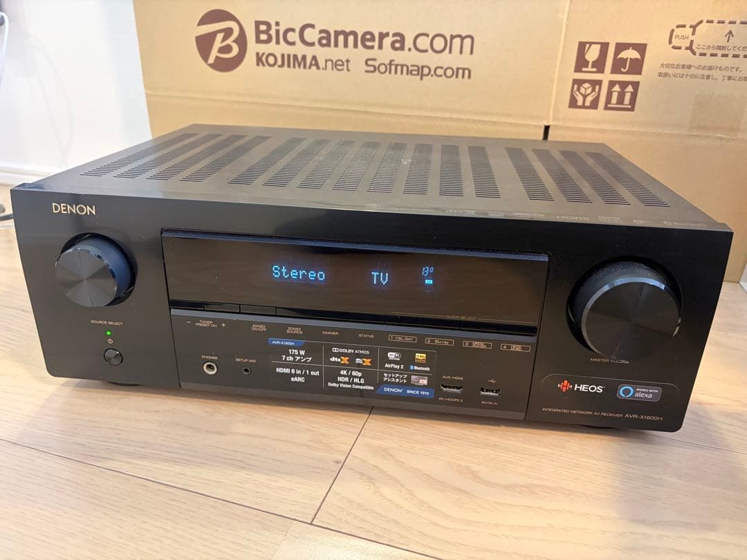 【即購入可 最終値下げ】DENON AVR-X1600H AVアンプ