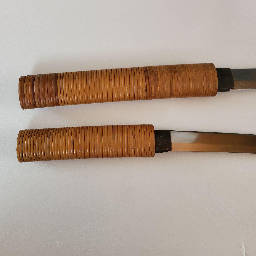 高級模造刀 竹巻鞘 日本刀 大刀一振 - メルカリ