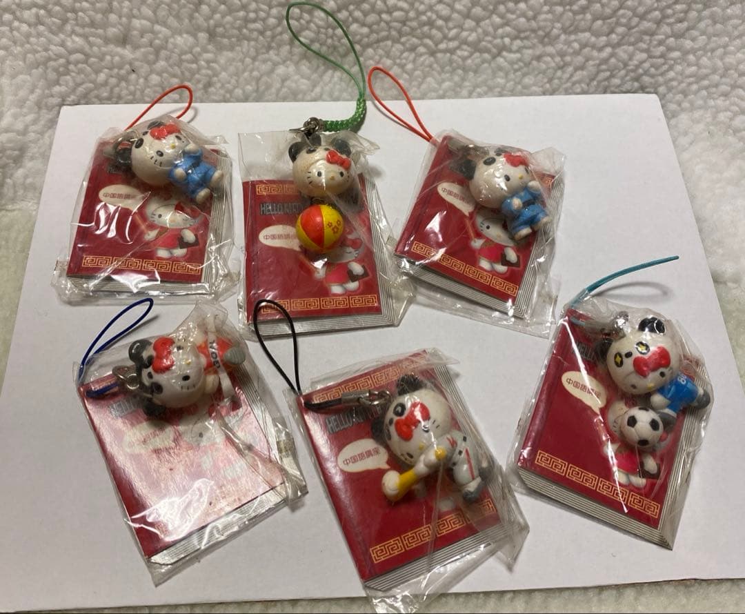 キティ Sanrio 根付け 2008 中国語講座 - 激レア】ご当地キティ 中国漫