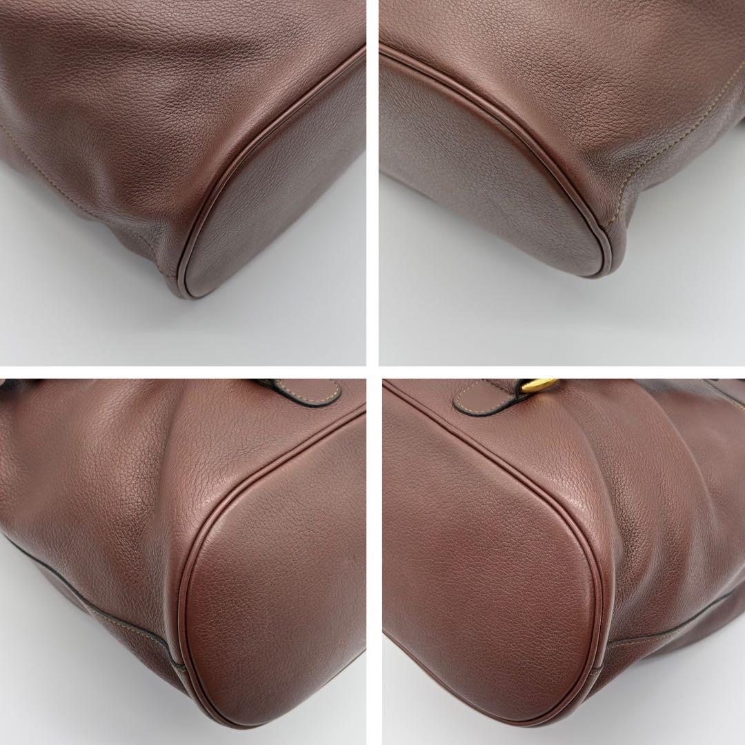 DELVAUX デルヴォー カーフ レザー 本革 リュックサック バックパック