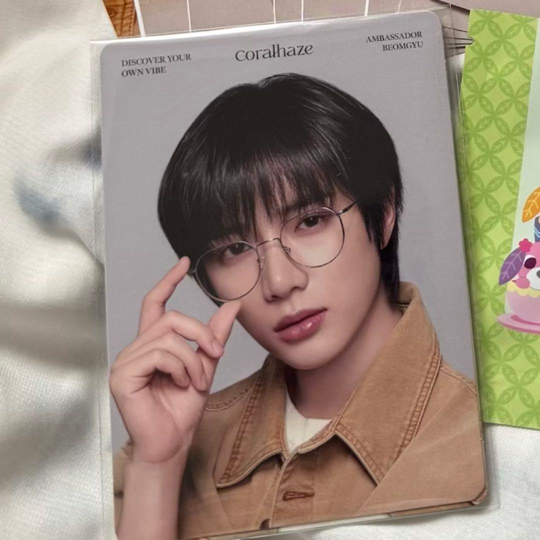 TXT ボムギュ coralhaze コーラルヘイズ トレカ ミニフォト - メルカリ