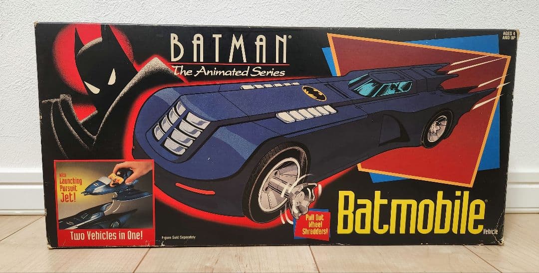 バットマン　フィギュア　Batman　Batmobile　ケナー 1993年 バットマン フィギュア Batman Batmobile ケナー 1993年 Vintage DC