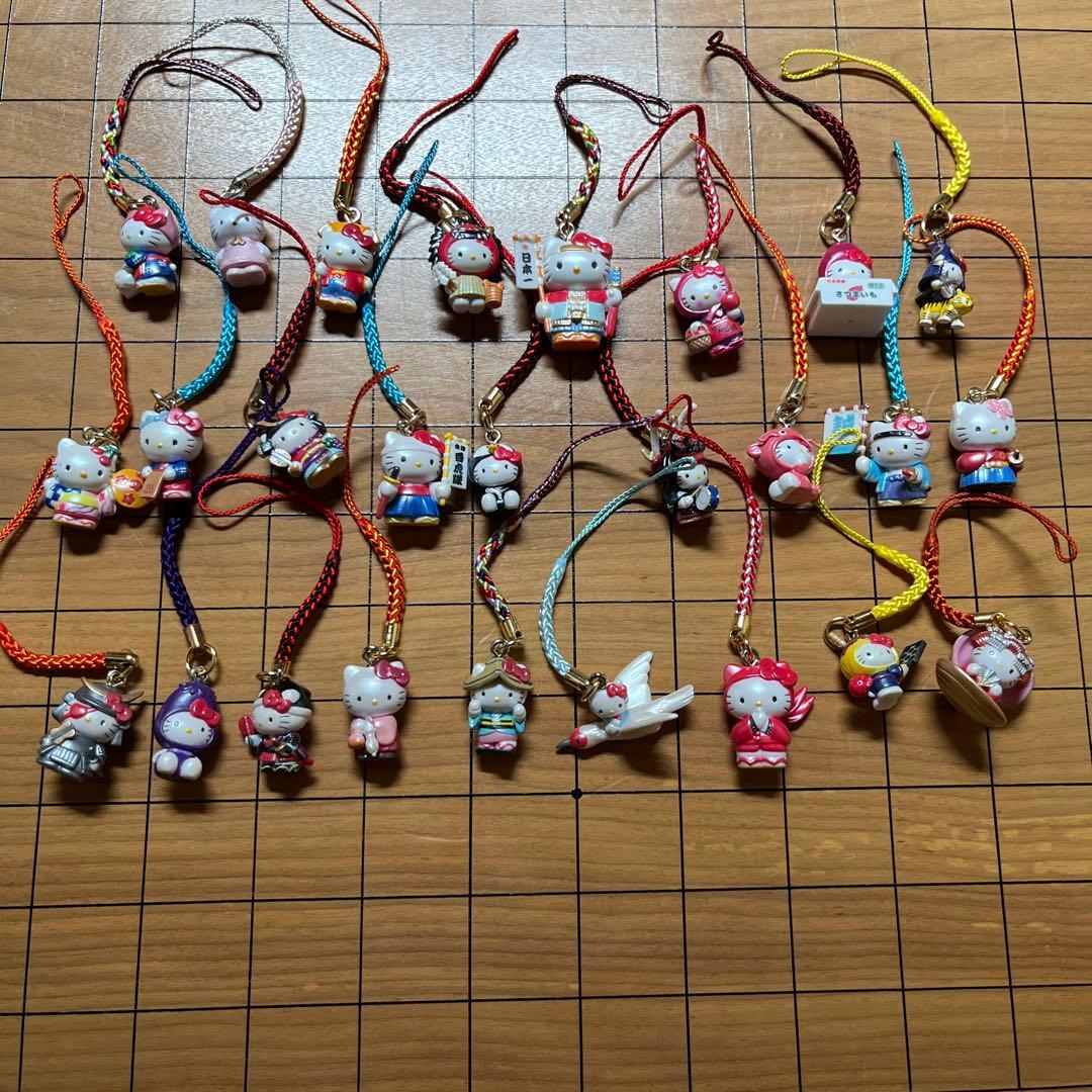 タ*シ様 【レア】ご当地キティちゃん　根付ストラップ　26個セット ご当地ダニエル でぃあだにえる 島根 ご当地キティ ストラップ 根付け