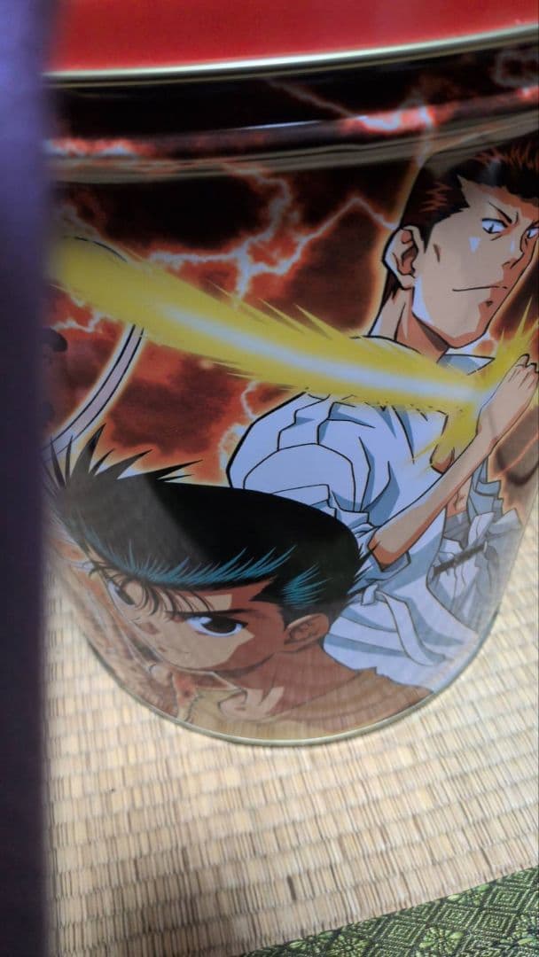 幽☆遊☆白書 DVD全巻 収納キャラクター缶