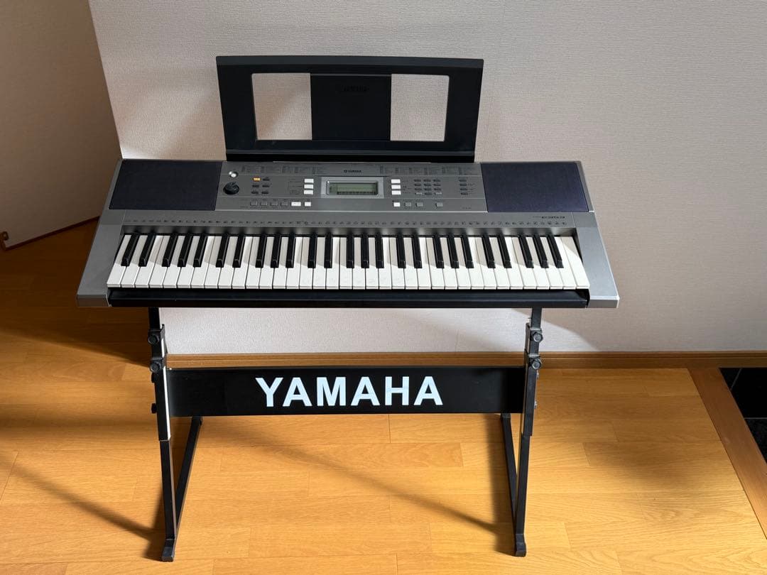 YAMAHA PSR-E353専用スタンド付き YAMAHA PSR-E283 キーボード 61鍵盤 スタンド・イスセット ヤマハ