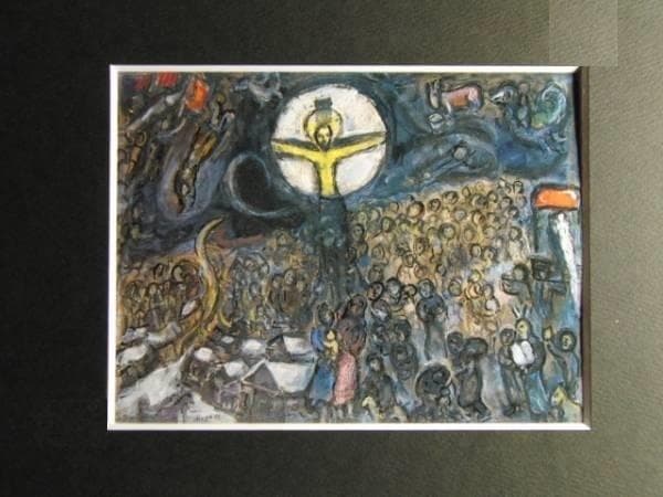 CHAGALL、ESQUISSE POUR L'EXODE、海外版超希少レゾネ