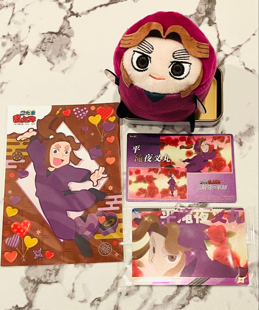 忍たま乱太郎 平滝夜叉丸 ぽてコロマスコット+カード＊ - メルカリ