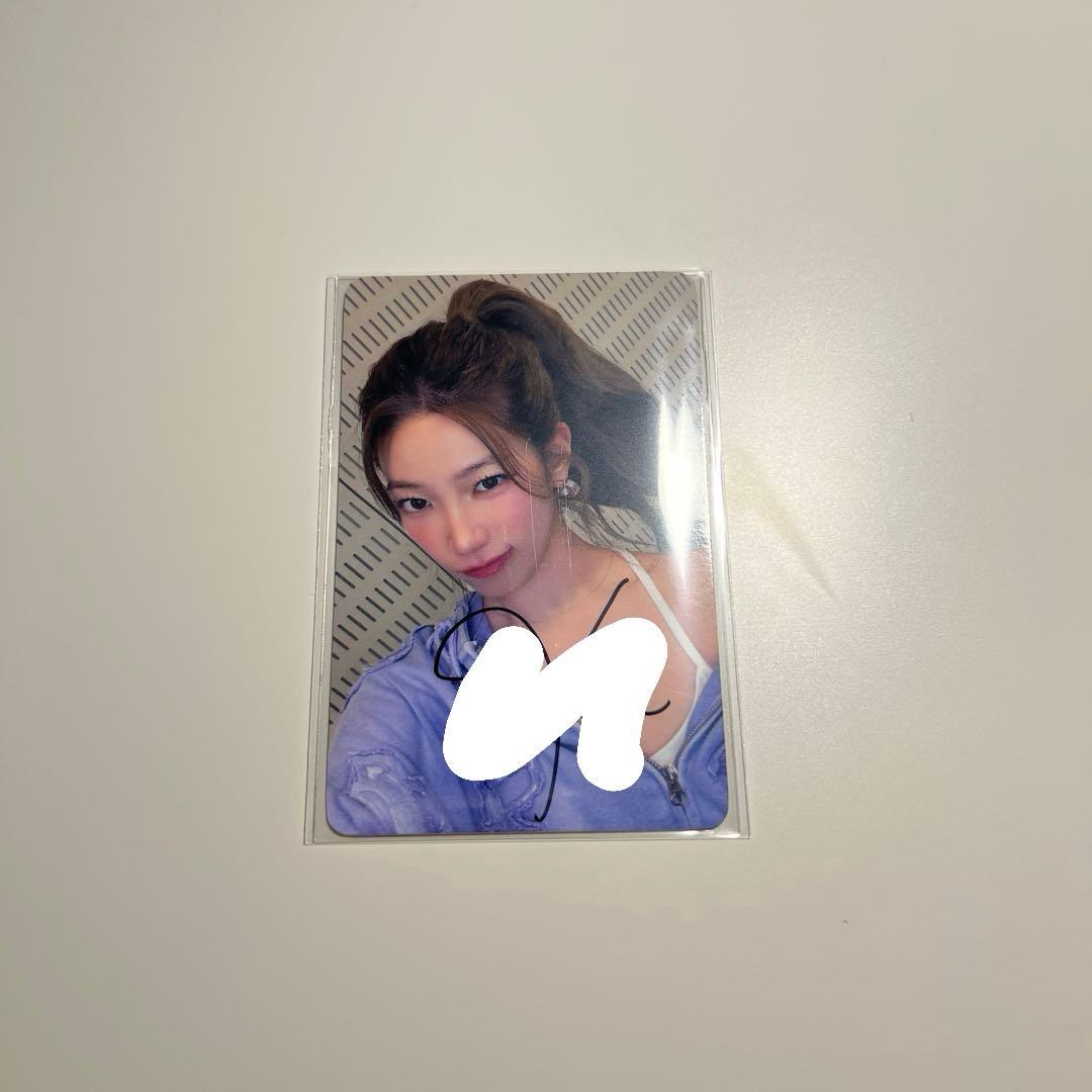 LESSERAFIM SPAGHETTI weverse 直筆サイン カズハ