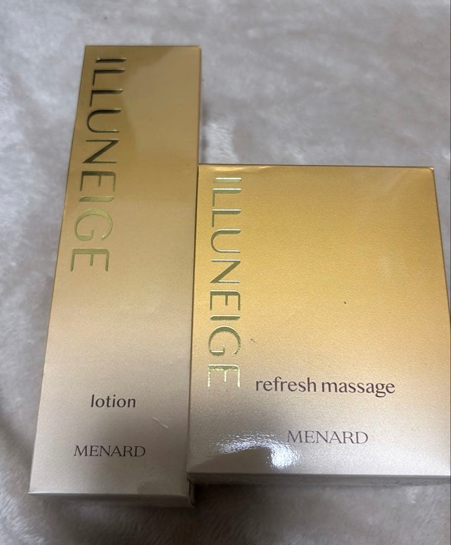 MENARD ILLUNEIGE ローション＆リフレッシュマッサージ