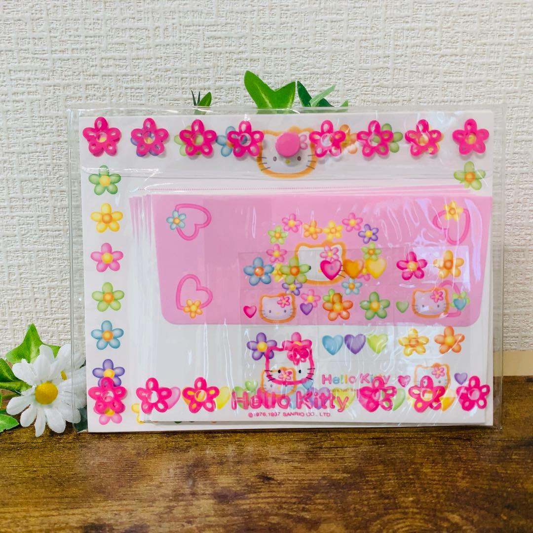 ☆1997年製☆カオハナ ハローキティ レターセット 希少 激レア 新品未
