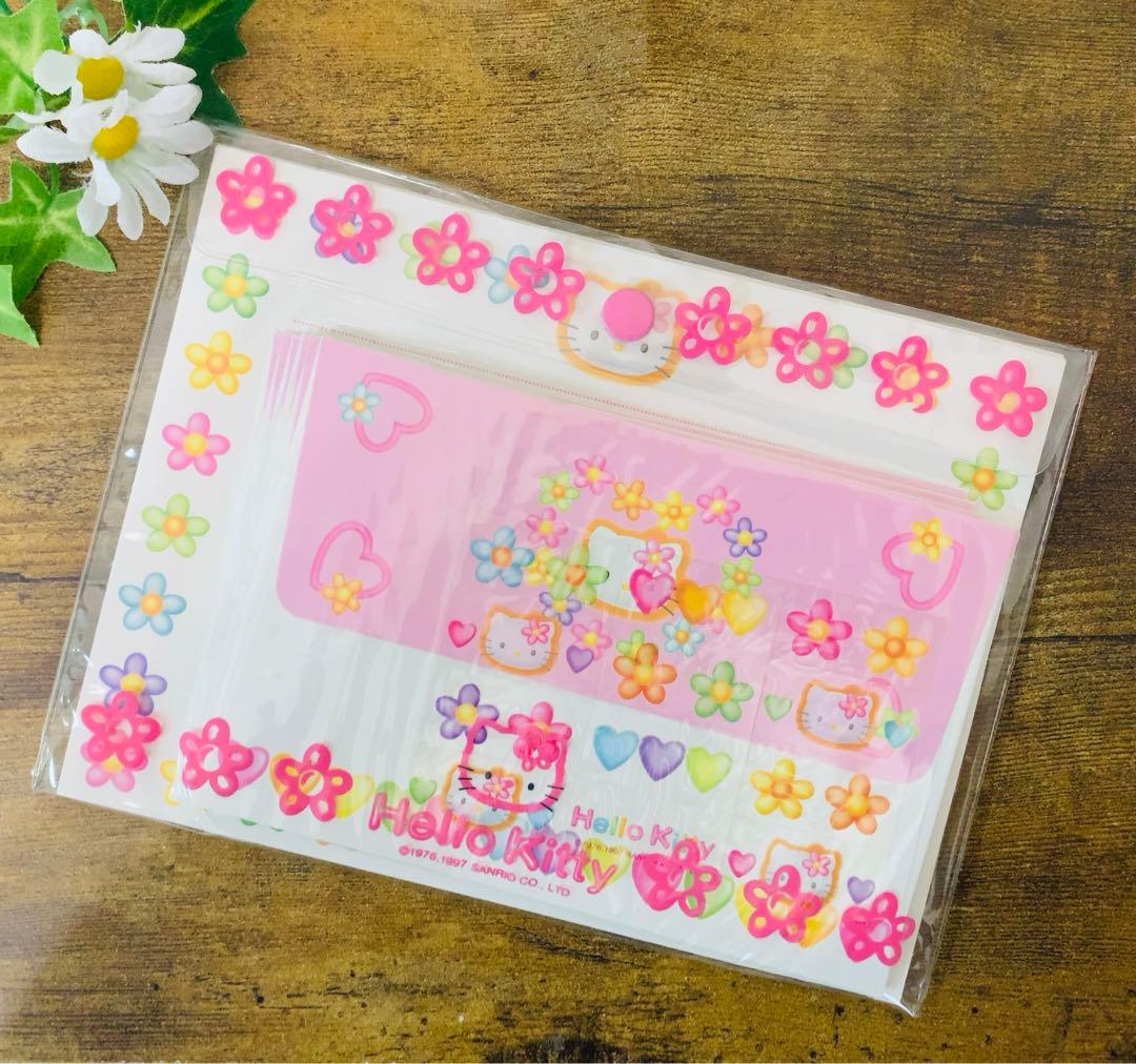 ☆1997年製☆カオハナ ハローキティ レターセット 希少 激レア 新品未