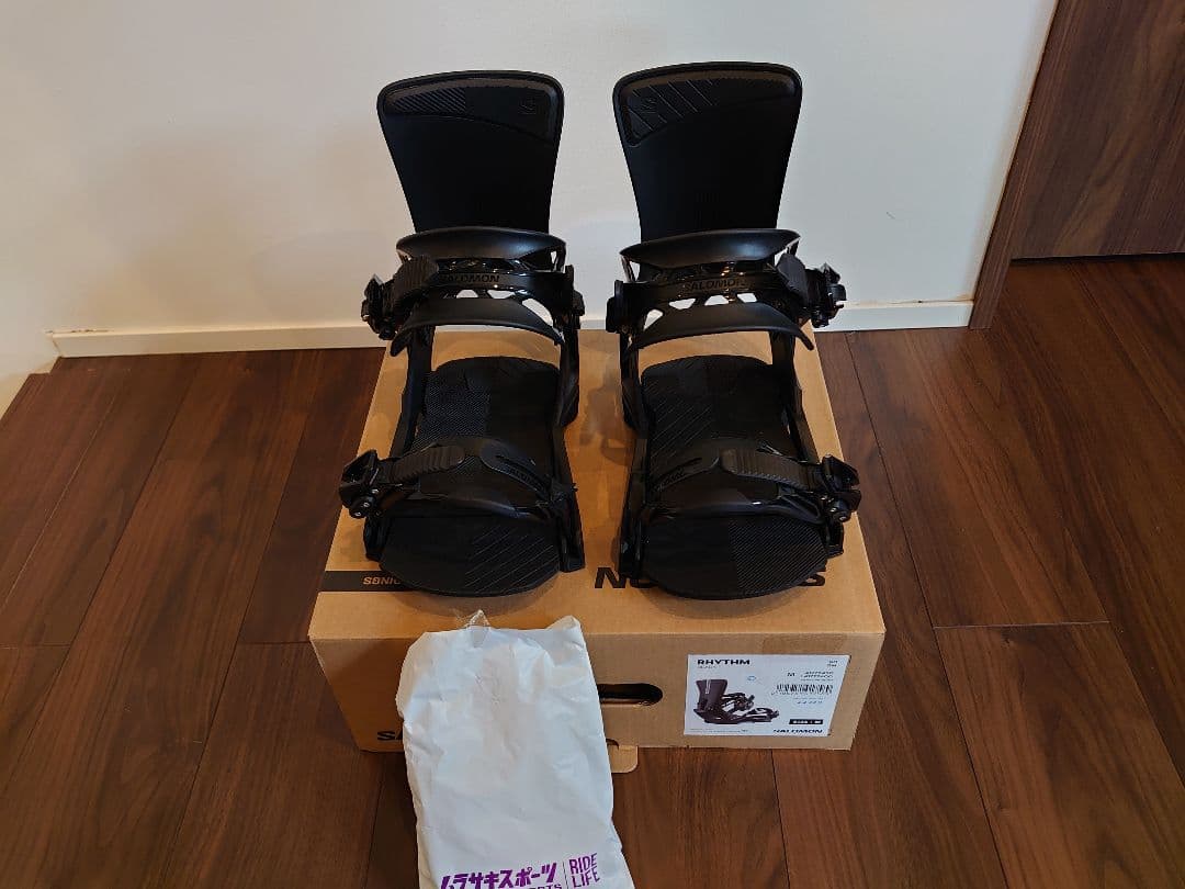 SALOMON スノーボード ビンディング リズム ブラック 楽天市場】Sサイズ のみ 送料無料 SALOMON サロモン バインディング