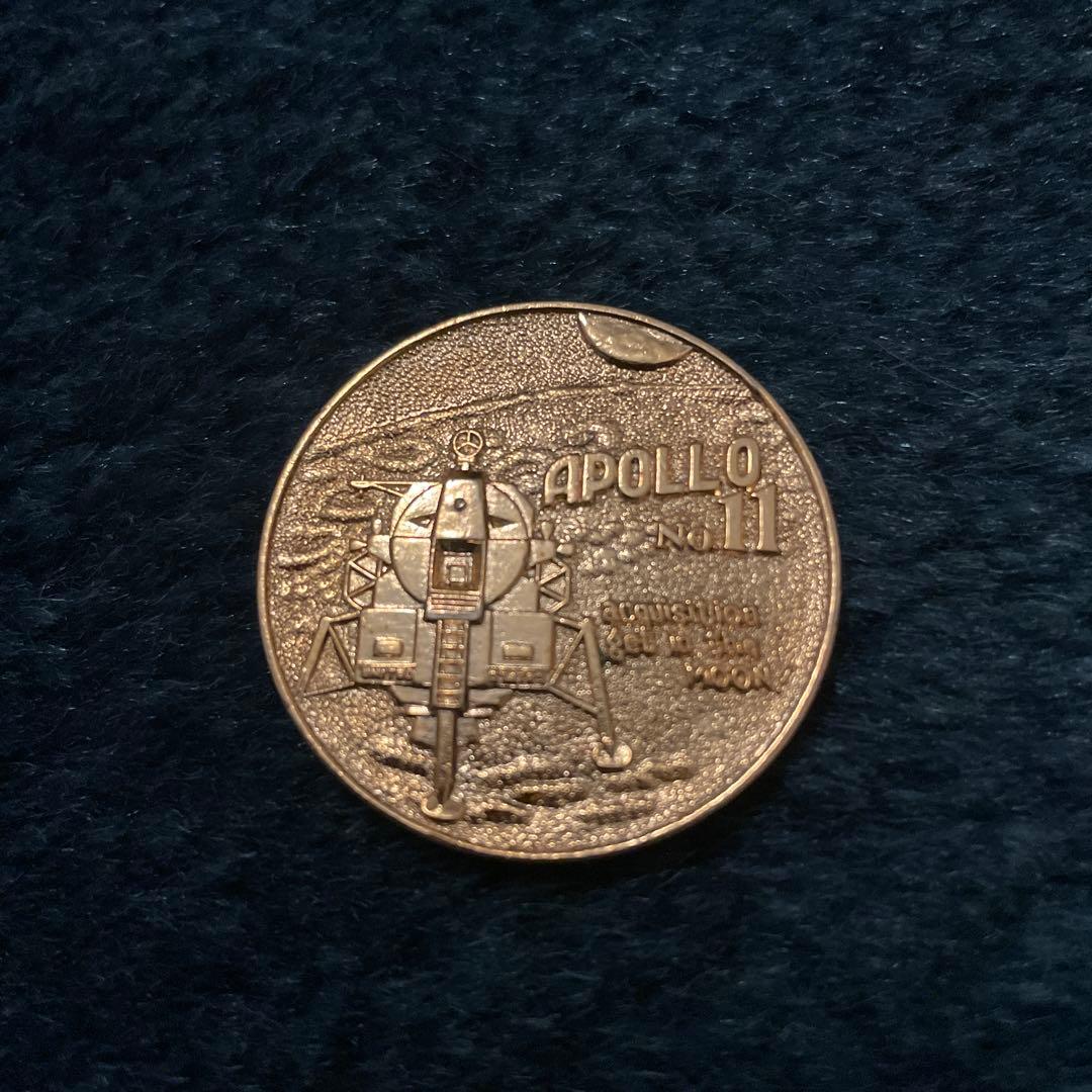 アポロ11号 1969 月面着陸 記念 メダル コイン - メルカリ
