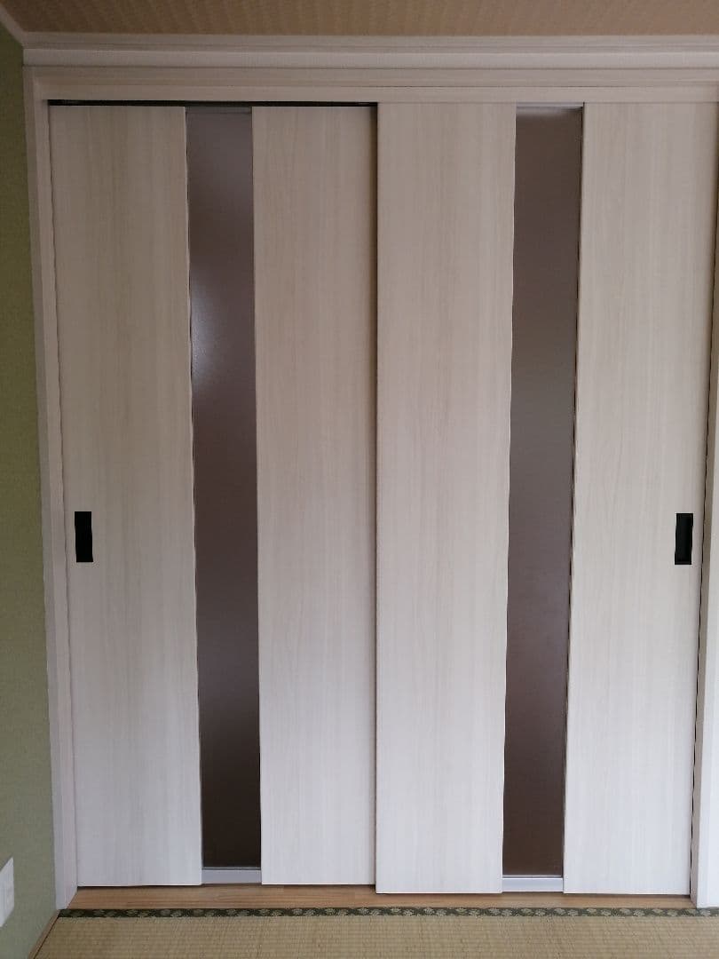 専用　YKKap ラフォスタホワイトウォールナット TL 吊り引き戸2枚セット