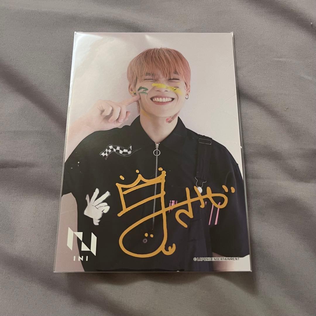 INI MUSEUM ポスカ サイン 箔入り 木村 柾哉 - メルカリ