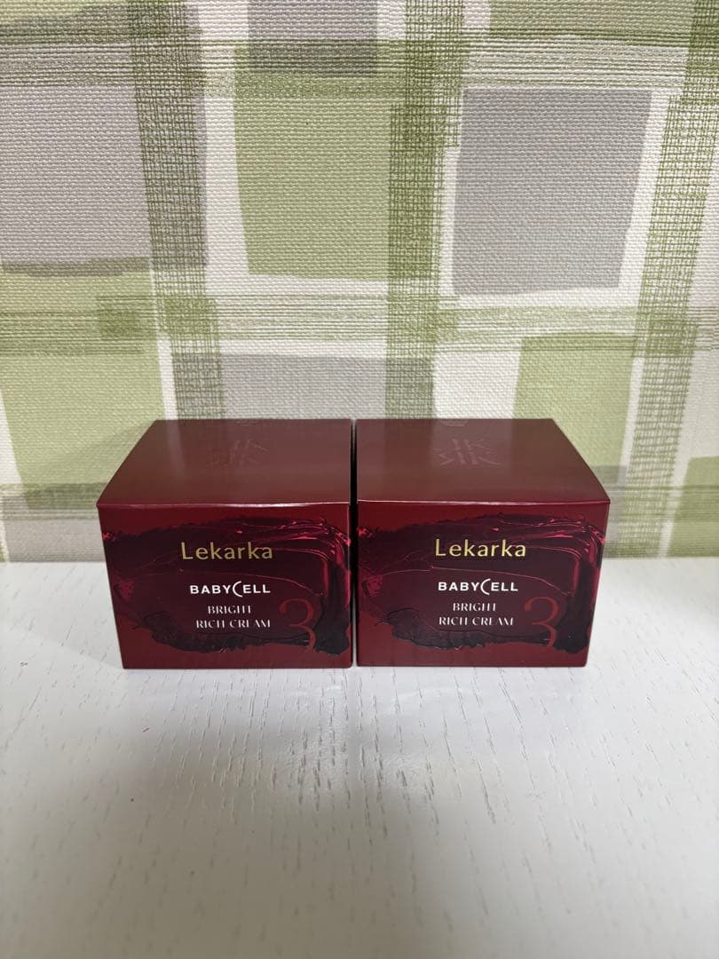 △新品　レカルカ ブライトリッチクリーム　30g*2点