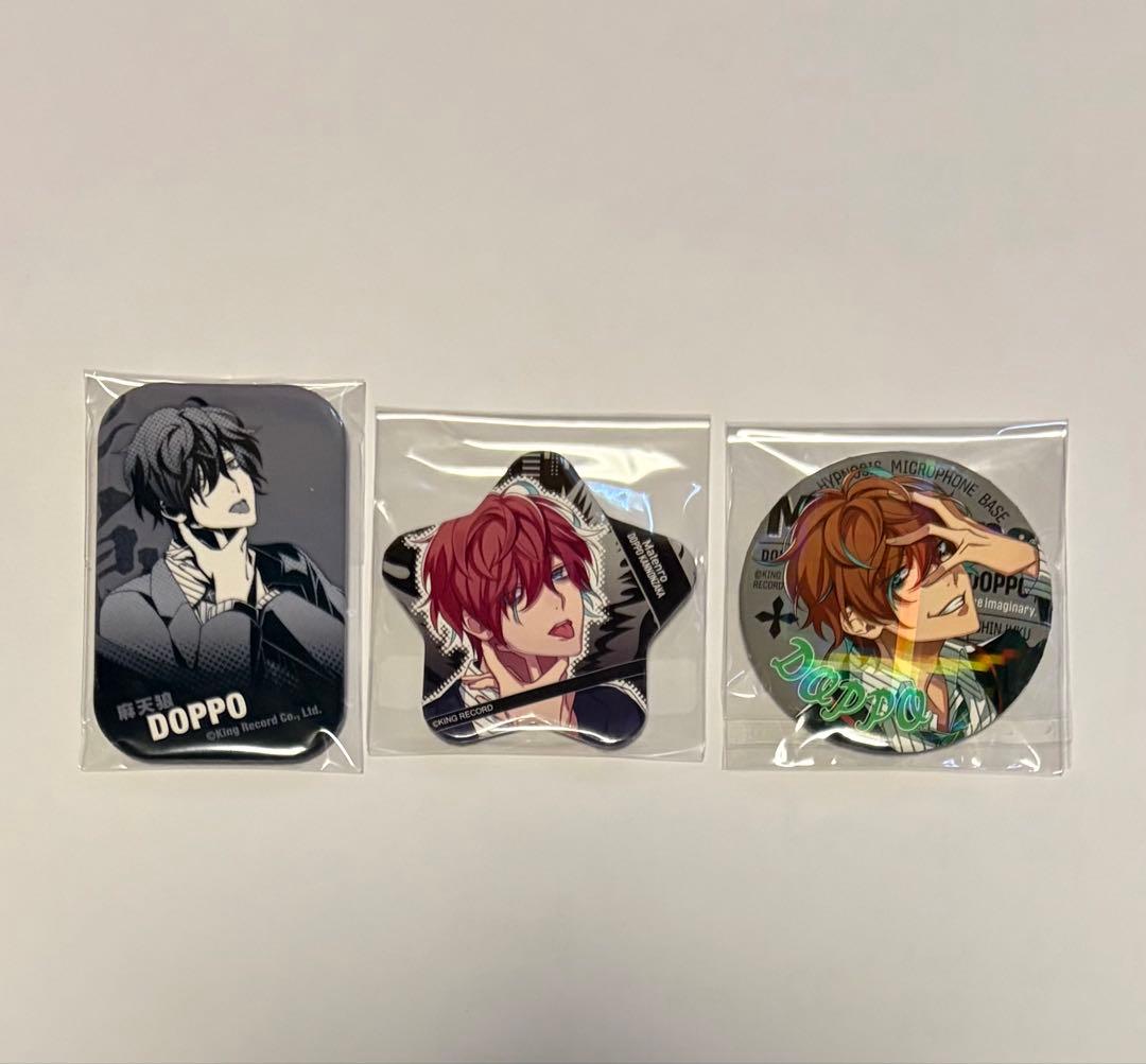 ヒプマイ 観音坂独歩 缶バッジ 3個セット - メルカリ