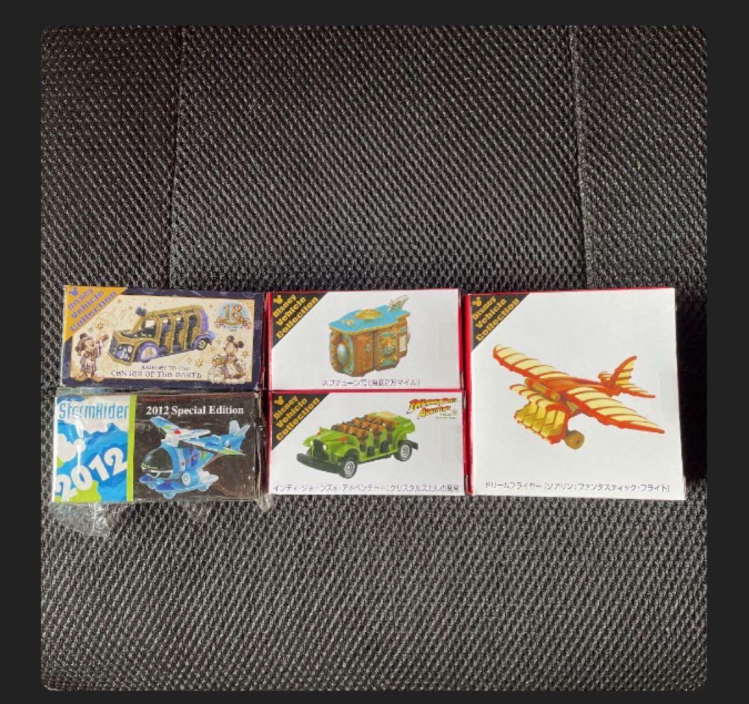 廃盤含むディズニーリゾート限定トミカ5台セット