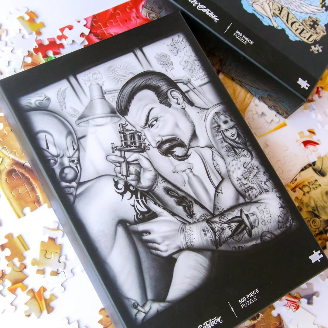 MR CARTOON PUZZLES TATTOO パズル タトゥー クラウン