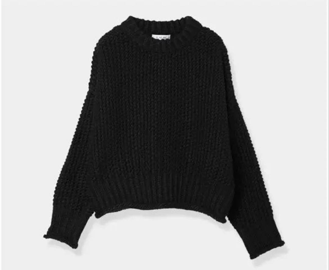 【 laubeblanc 】 クロップドニットトップス