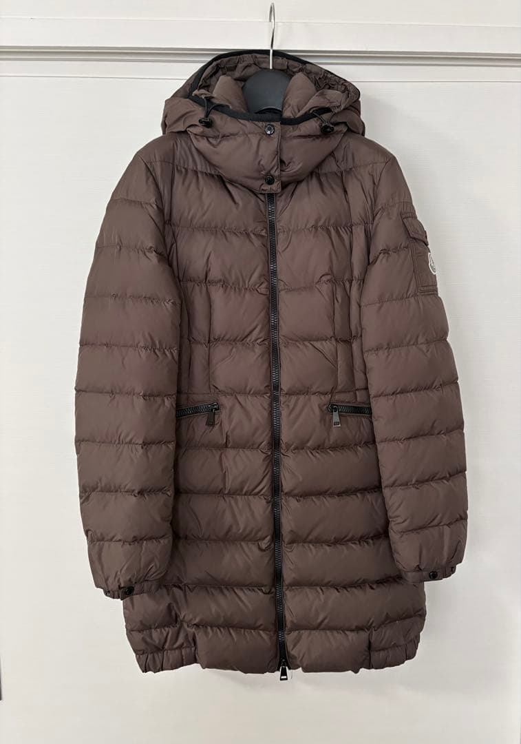 MONCLER モンクレールダウン　0サイズ BEAMS F（ビームスF）MONCLER / MAYA フーデッド ダウンジャケット