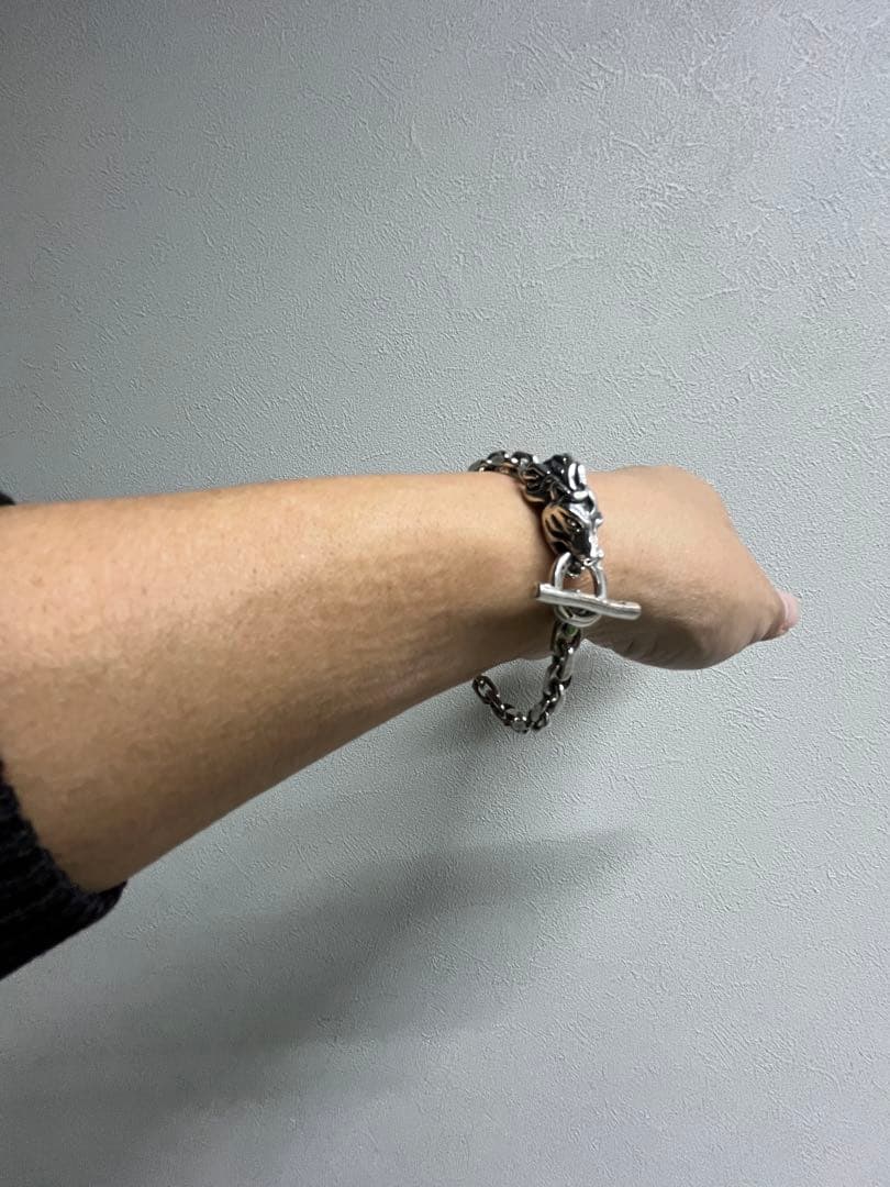 BWL ビルウォールレザー ホースヘッド シルバーブレスレット シルバー