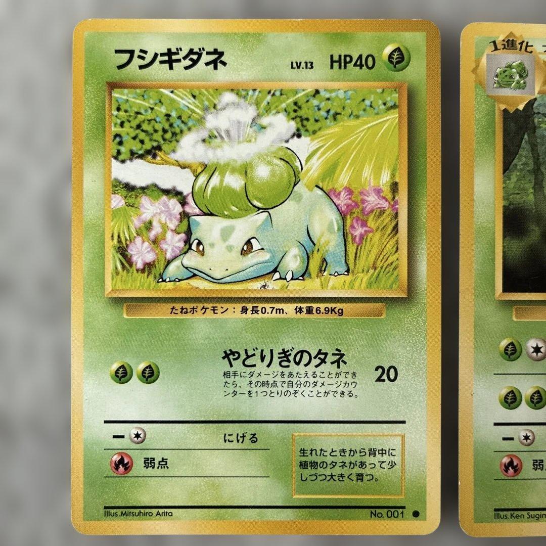 旧裏ポケモンカード フシギダネ フシギソウ カードセット - メルカリ