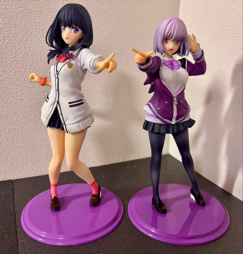 SSSS.GRIDMAN 宝多六花 新条アカネ 1/6 フィギュア　プルクラ