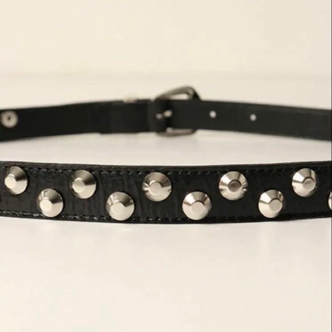 elconductorH LEATHER TRAPEZOID STUDS