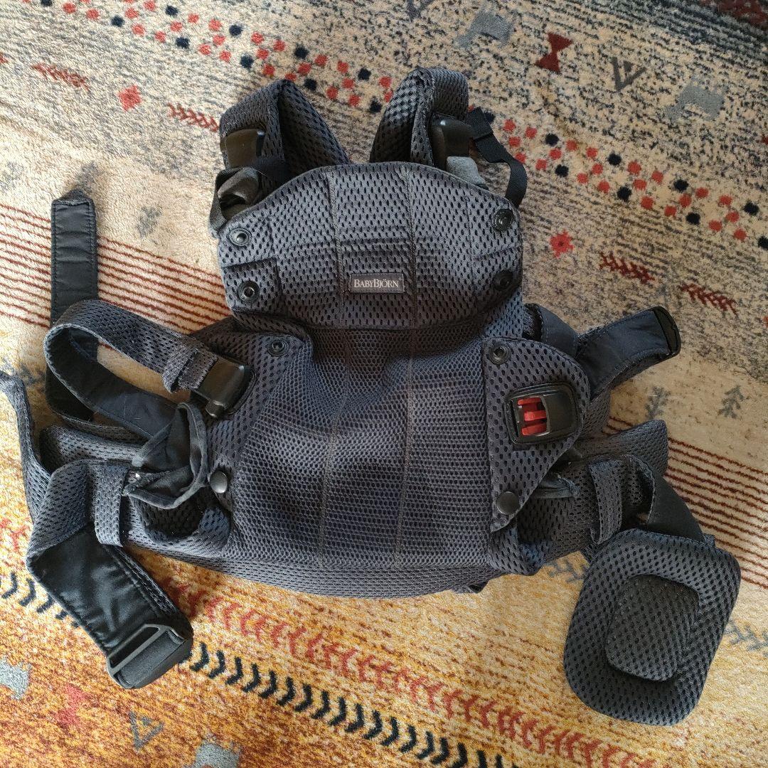 BABYBJÖRN ハーモニー　抱っこ紐 グレー メッシュ