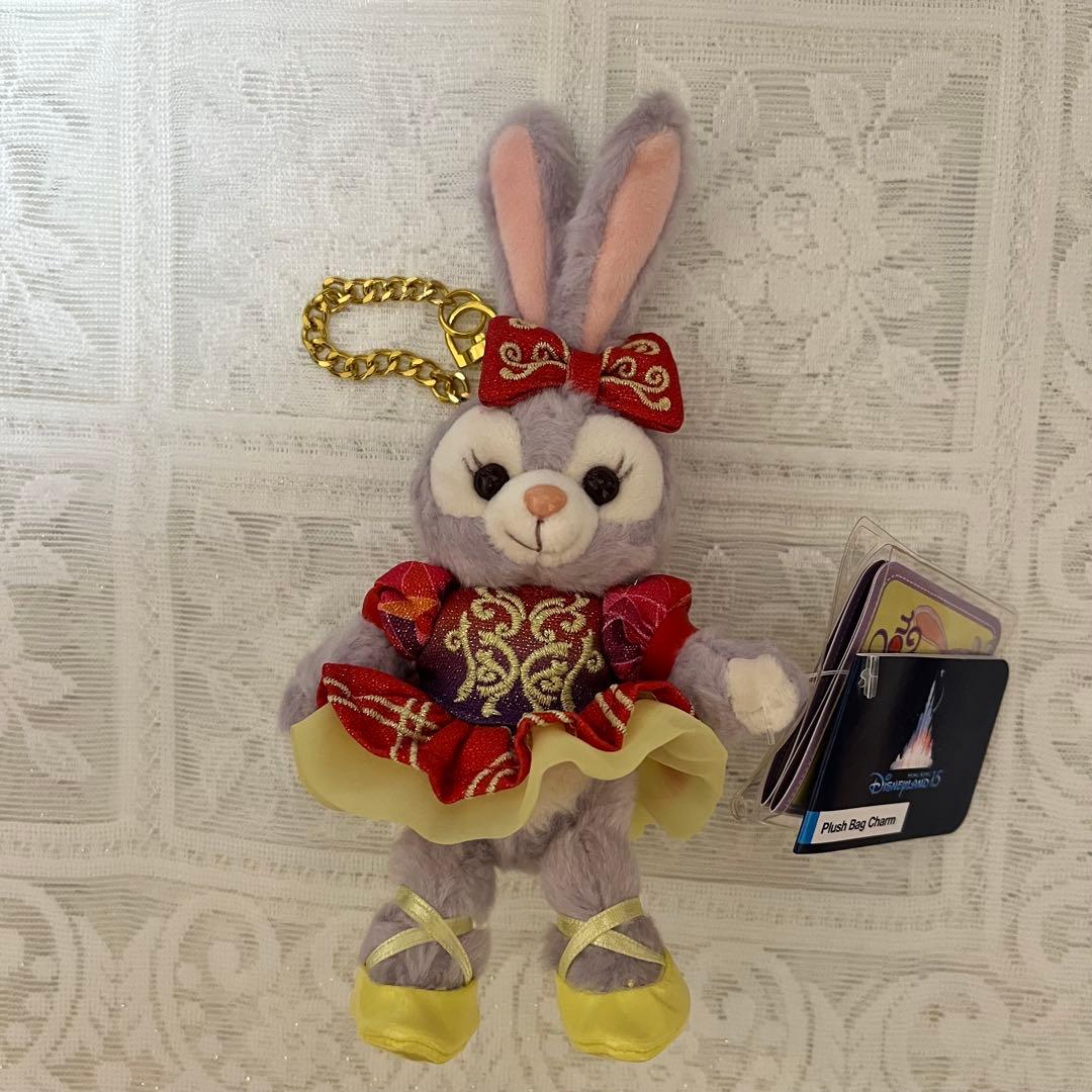 香港ディズニー ステラルー ぬいぐるみキーチェーン 15周年 - メルカリ
