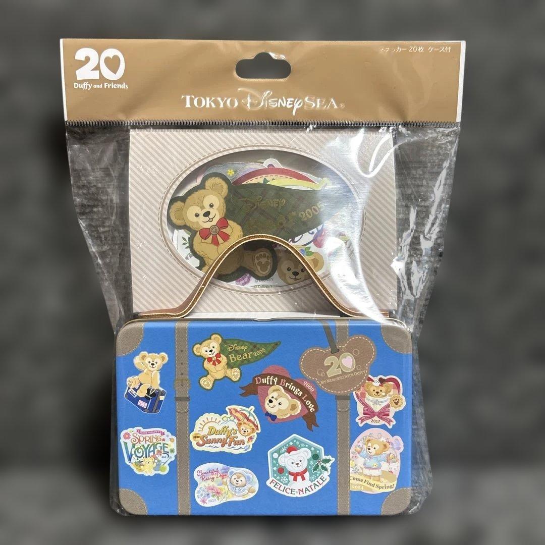 ダッフィー＆フレンズ20周年 ステッカーセット 20枚入り 東京