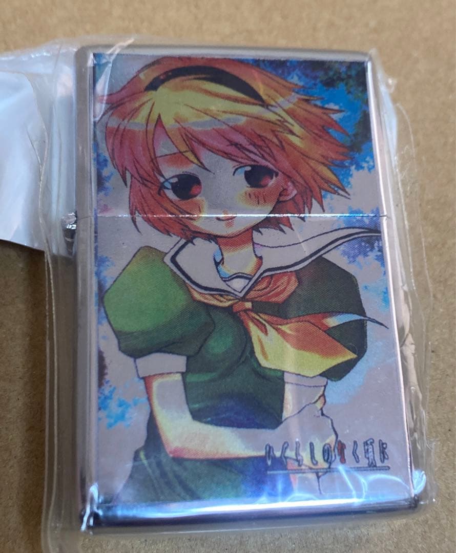 ひぐらしのなく頃に　美少女　オイルライター　zippo 風　JY23