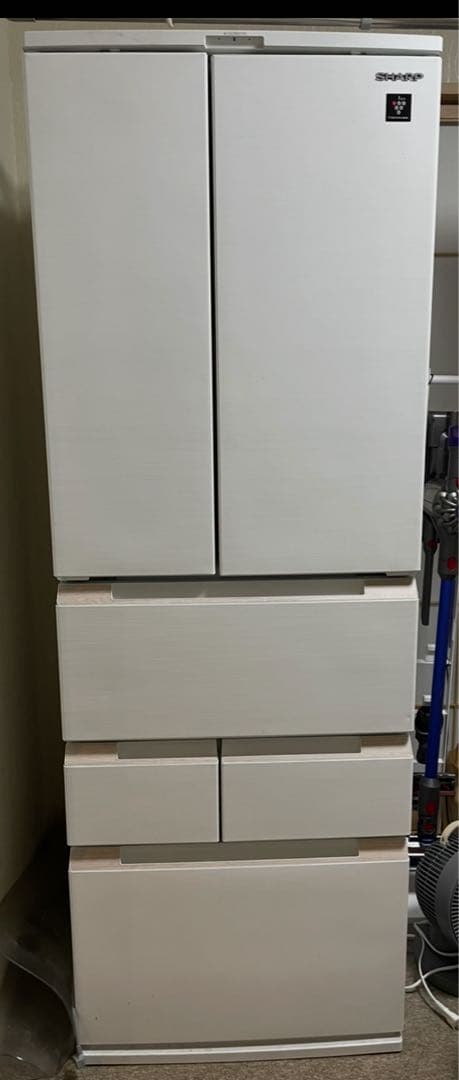 シャープ 冷蔵庫 SJ-MF50J-W 504L 2022年製