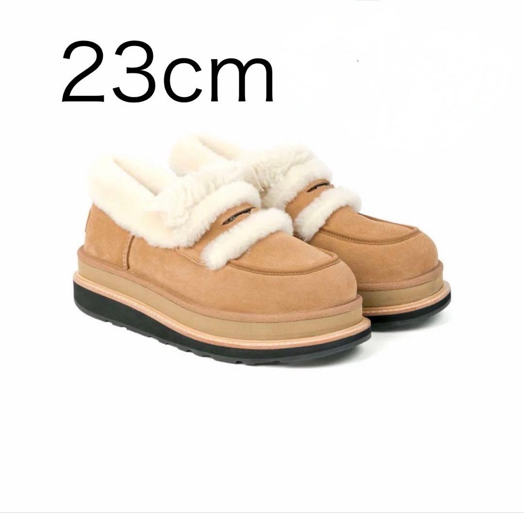 sacai × UGG Loafer Chestnut ローファー 23cm large-aw25-ugg-x-sacai-u-