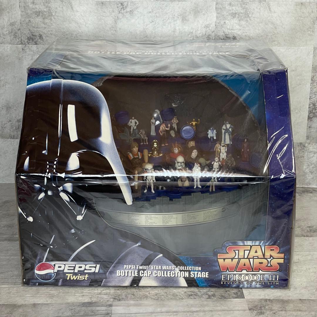 非売品】スターウォーズ EP3 ペプシ ボトルキャップ ステージ 48種付