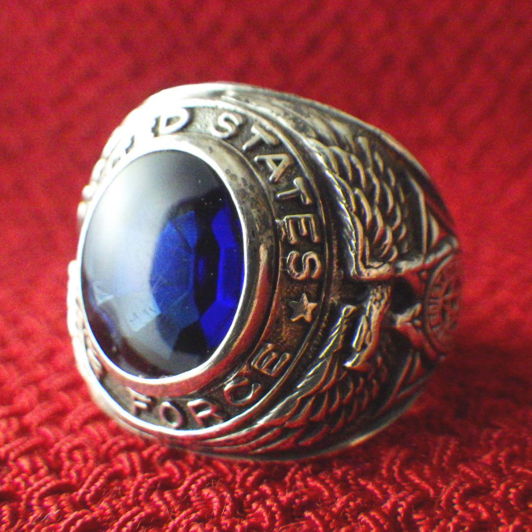 【限定値下】激レア【1940年代頃】USAF シルバー製 ミリタリーリング